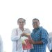 Acto de inauguración de la pavimentación de la avenida Roberto Guerra y entrega de escrituras en Matamoros