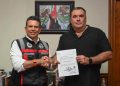 Sesión de Cabildo de Ciudad Victoria donde se aprobó el nombramiento de Livio Flores Rodríguez como director de Seguridad, Tránsito y Vialidad