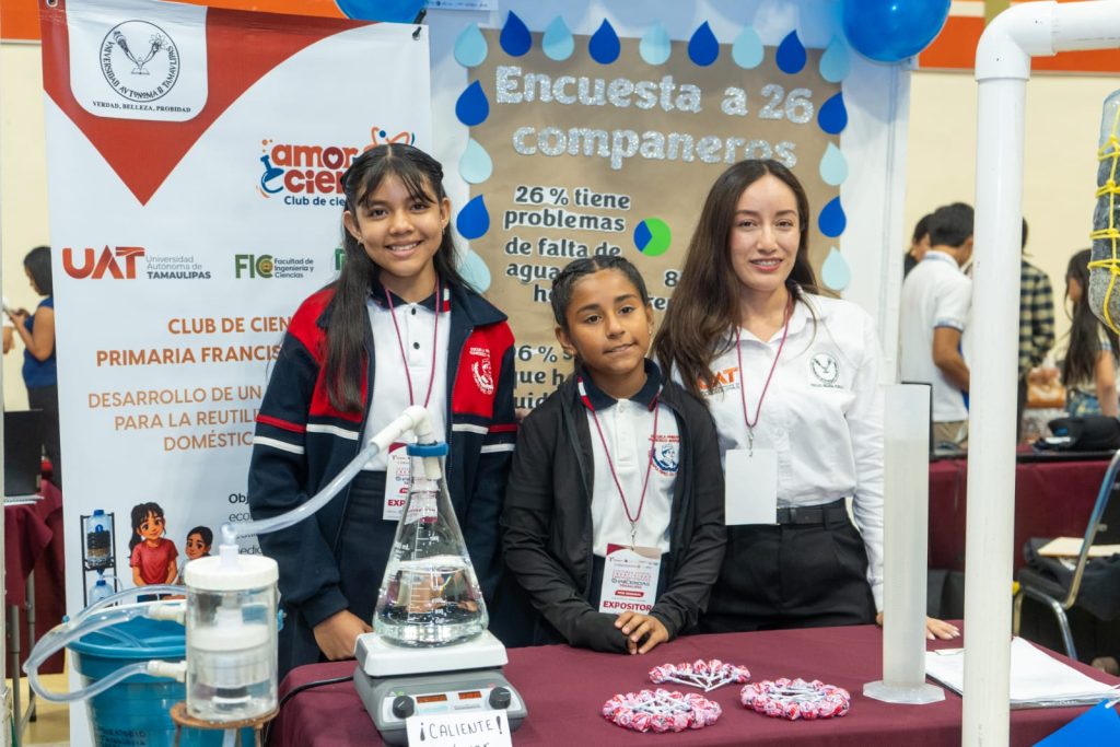Niñas, niños, jóvenes y asesores presentan proyectos científicos y tecnológicos en las etapas regionales de ExpoCiencias Tamaulipas 2026